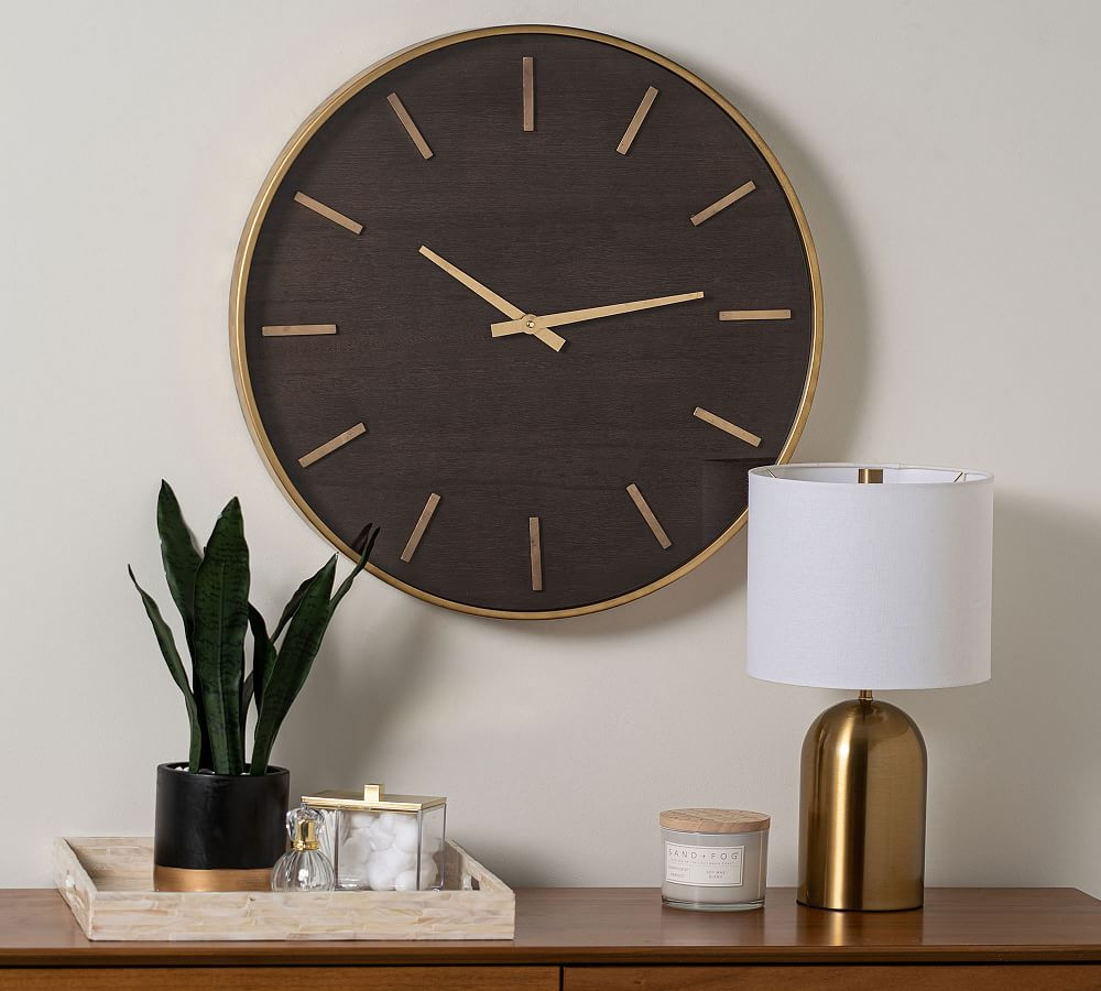 Beck Round Wall Clock- 24" | Pottery Barn (US)