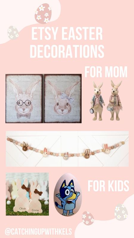 The cutest decor for Easter!! Including the cutest customized decor for your little one!! 

#LTKkids #LTKSeasonal #LTKbaby