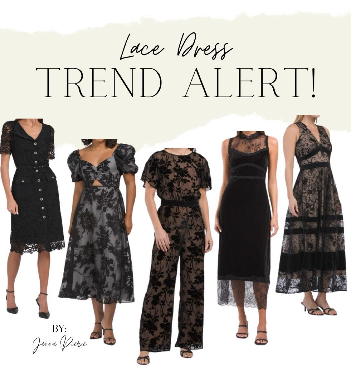 These lace dresses are such a fun look for the holidays! 😍🎄❤️ #lacedress #tjmaxx #marshalls #trending 

#LTKstyletip