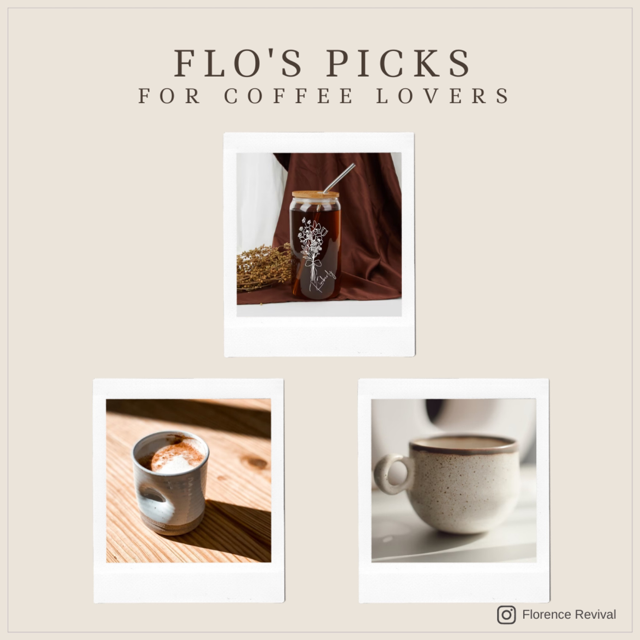 Gifts for coffee lovers: drink your coffee in style while supporting small businesses and artists!!! 
I think these cup/mug options are adorable! They’re all available from artists on Etsy!

#LTKhome #LTKGiftGuide #LTKunder50