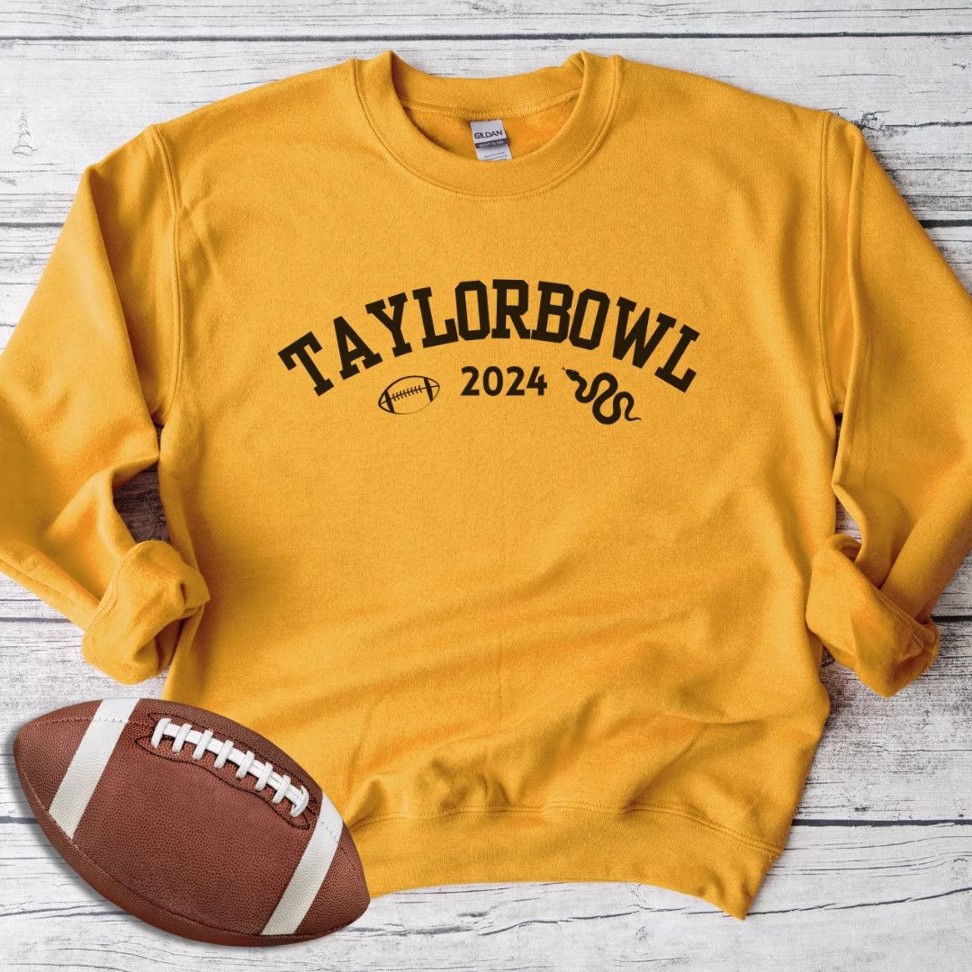 Taylor Bowl Shirt Taylor Super Football Sweatshirt Funny Kansas City Football Party Shirt Taylors... | Etsy (US)