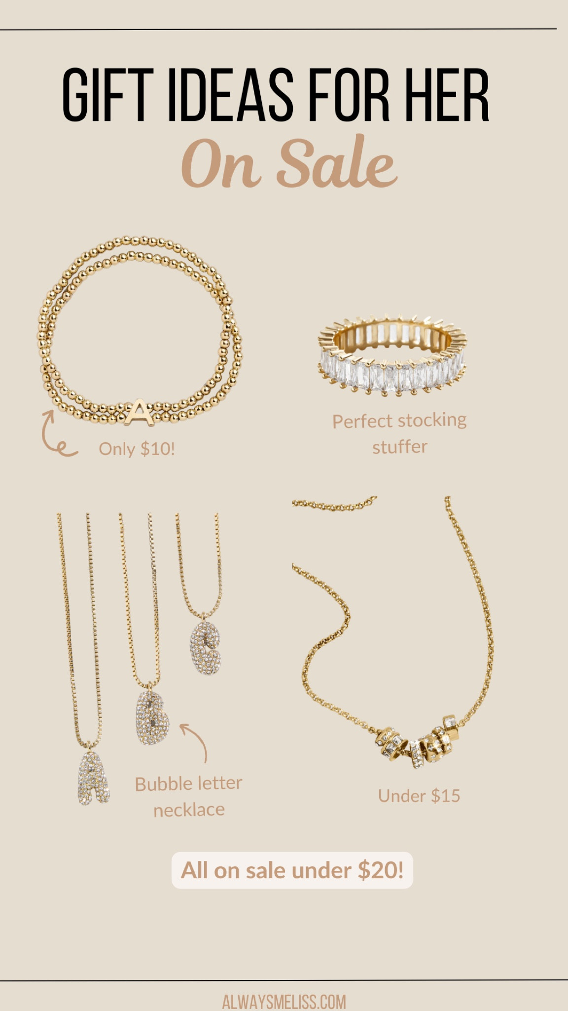 So many super cute pieces on sale now. Love the ring! All would make great stocking stuffers

Baublebar
Jewelry 
Gifts for her

#LTKFindsUnder50 #LTKGiftGuide #LTKFindsUnder100