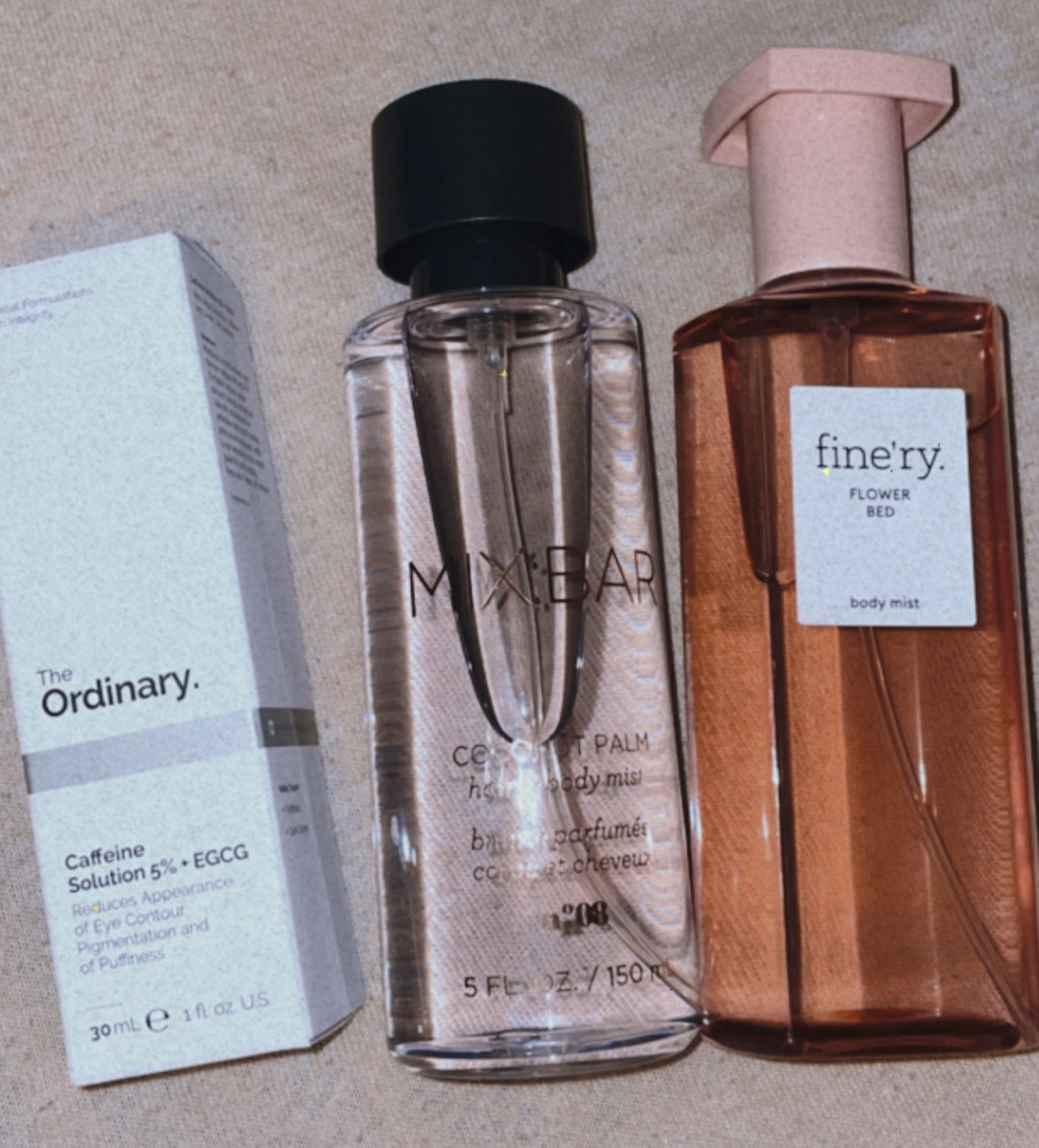 Target finds! 
•Caffeine solution from the ordinary — love putting this on my under eyes in the morning
•Mixbar hair & body mist in coconut palm — perfect scent for a night out if you like sweeter scents 
•Finery body mist in flower bed — this to me smells like you just got out of the shower with freshly shampooed hair (I wouldn’t say it’s floral bc I don’t like that - it literally smells like shampoo but in the best way lol)
 

#LTKbeauty #LTKunder50 #LTKFind