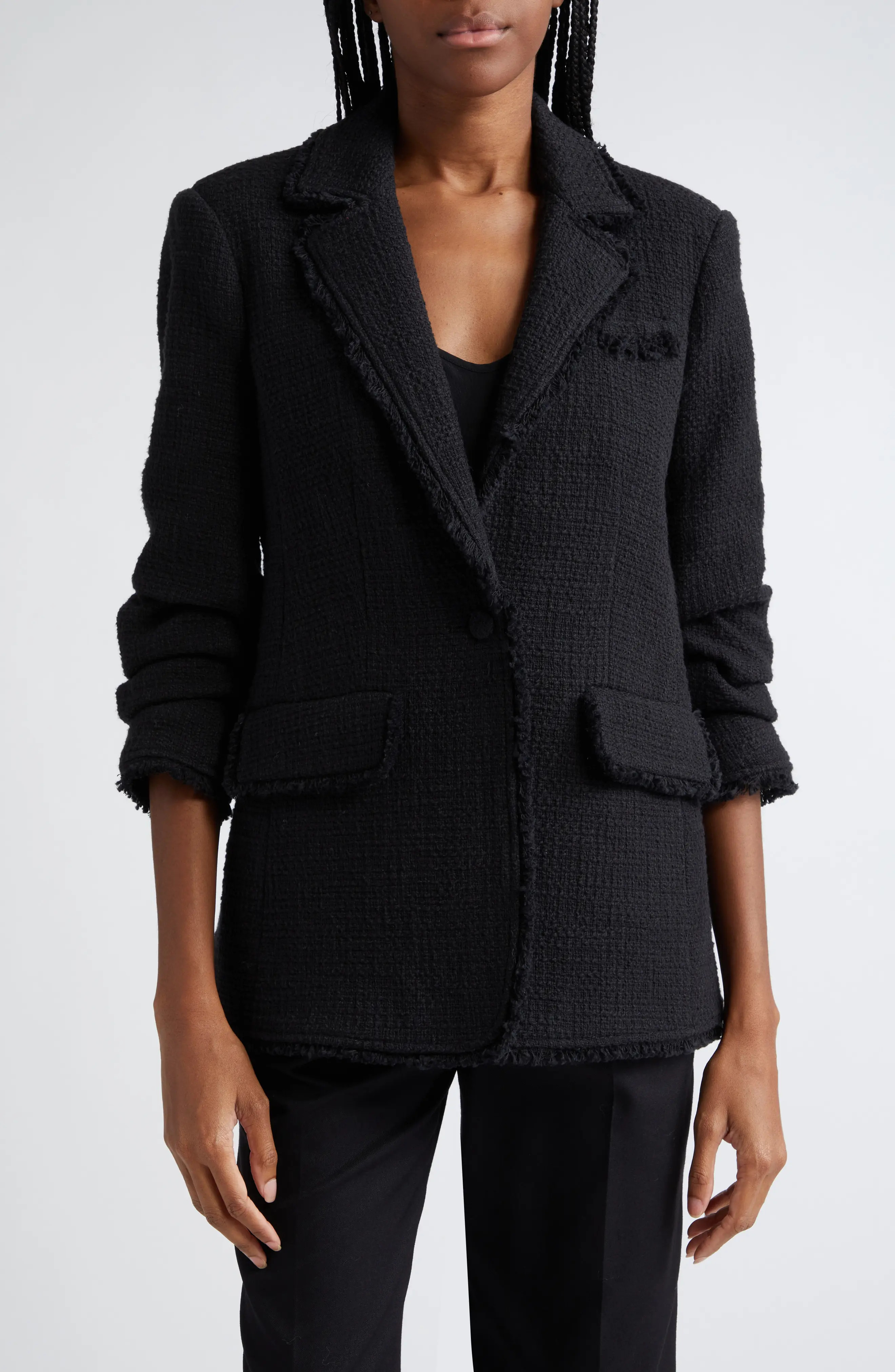 Khloe Boucl\u00e9 Blazer (Women) | Nordstrom | Nordstrom