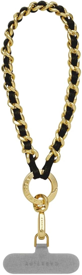 CASETiFY Pebbled Wrist Strap - Black | Amazon (US)