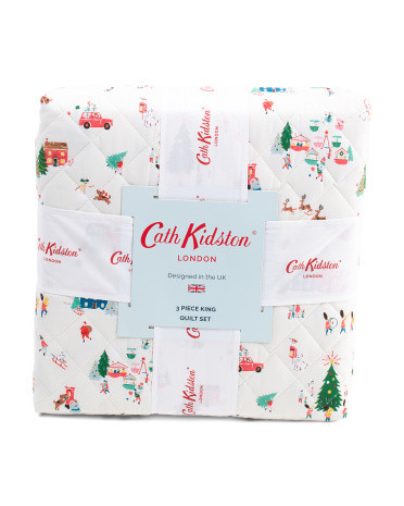 200tc Snow Day Quilt Set | Polyester/Cotton | Marshalls