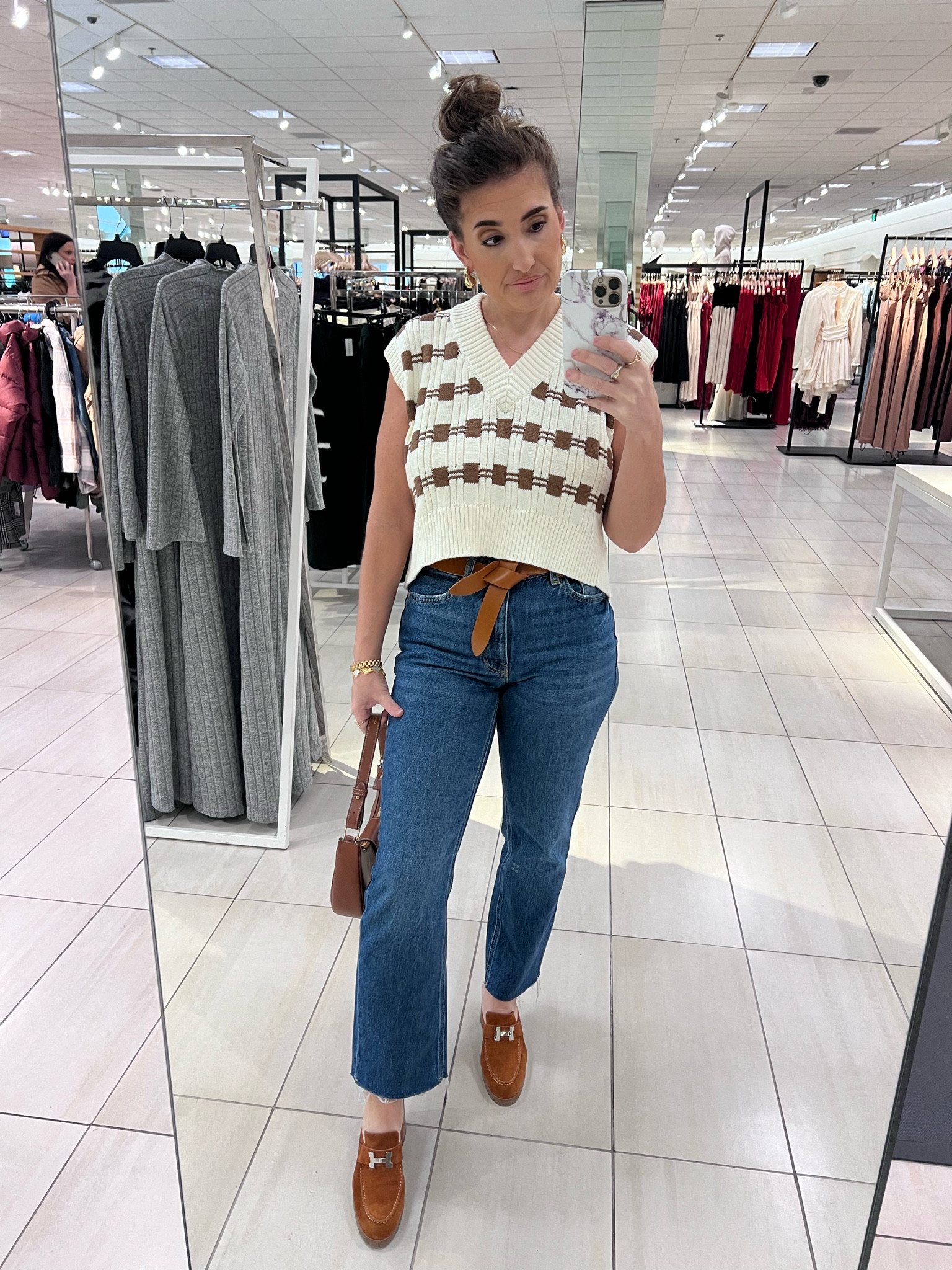 Sweater vest, casual style, workwear, Isabel Marant belt, Celine bag

#LTKstyletip #LTKeurope #LTKfindsunder100