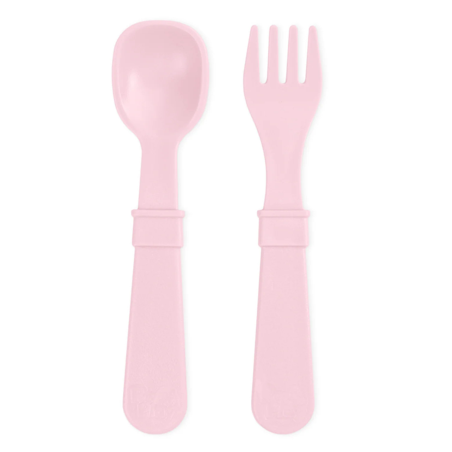 Re-Play Toddler Utensil Pair | Family Tableware Made in the USA from Recycled Plastic | Re-Play