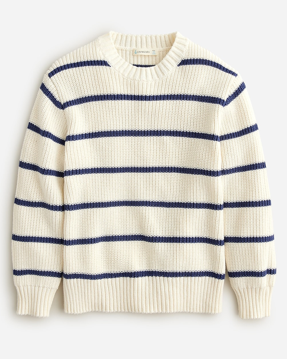 Kids' cotton crewneck sweater in stripe | J. Crew US