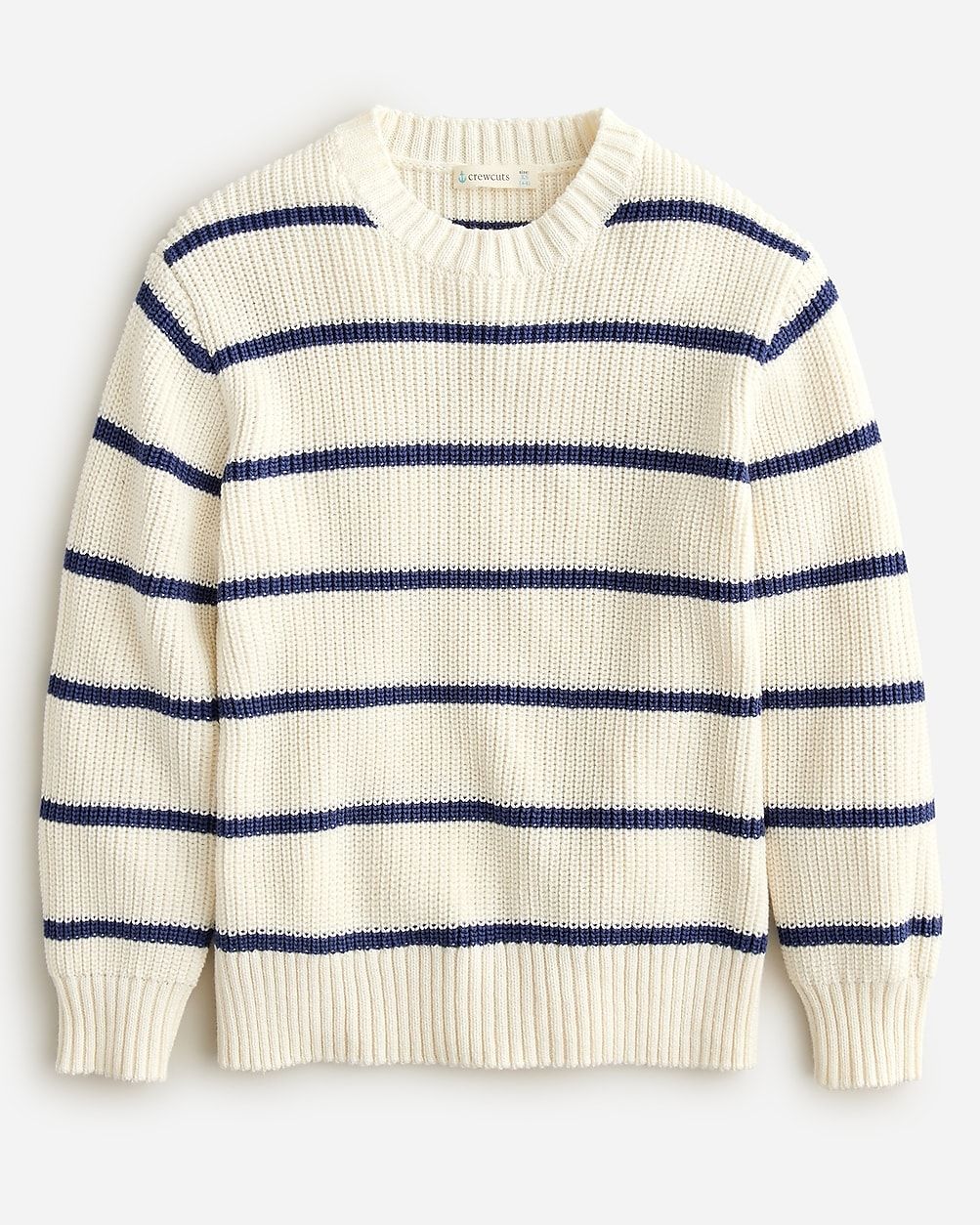 Kids' cotton crewneck sweater in stripe | J.Crew US