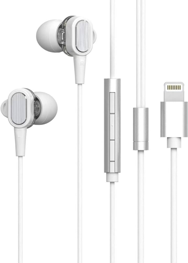 SonicPower No-Tangle Wired Earbuds (White) | Amazon (US)