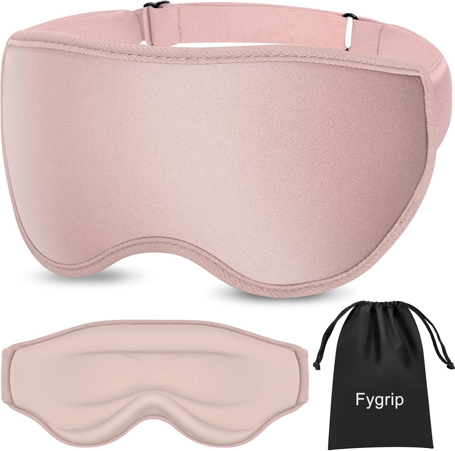 3D Eye Mask Sleep Mask for Men & Women, 100% Pressure-Free & Light Block-Out Eye Mask for Sleep w... | Amazon (US)