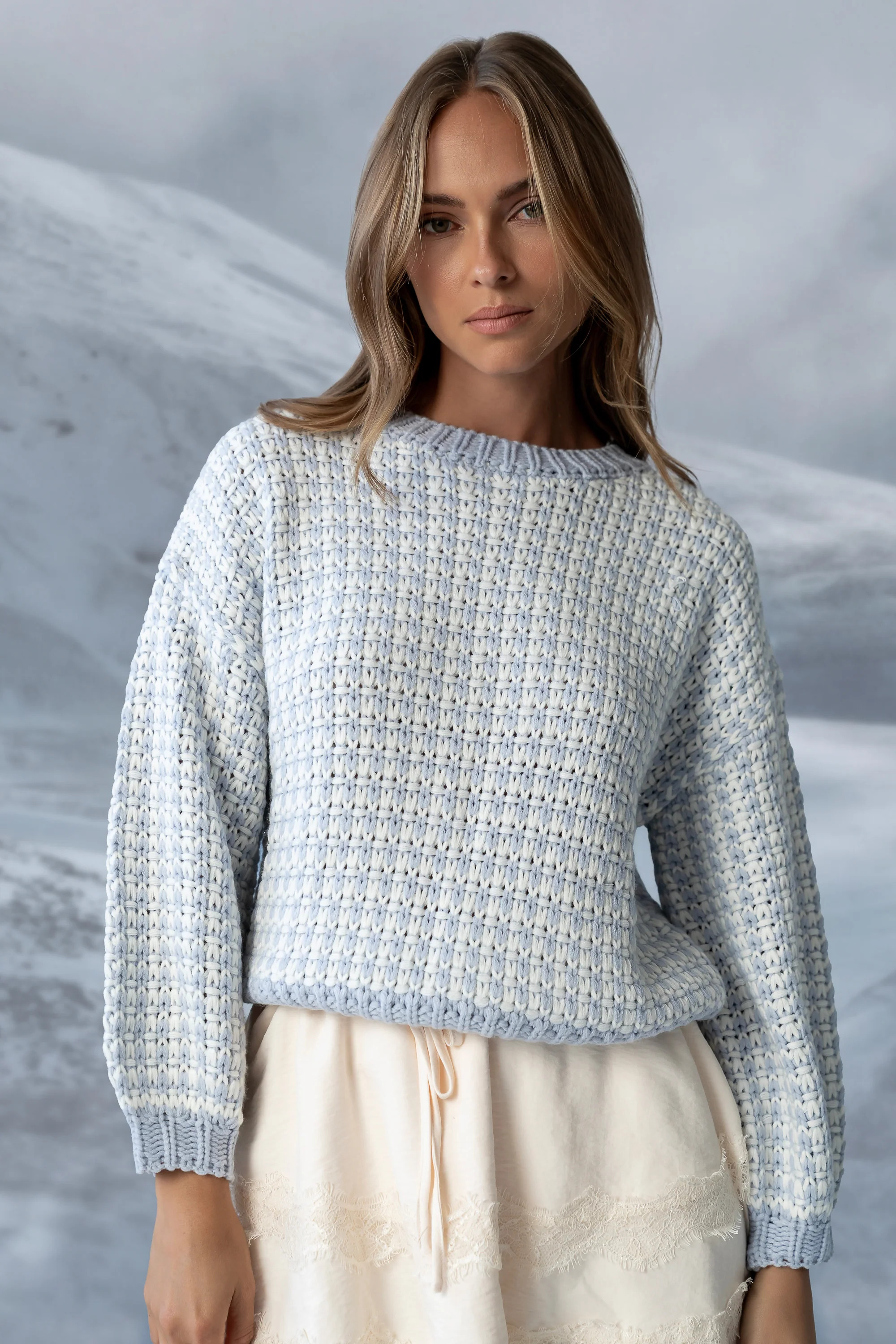 Conner Two Toned Sweater | Böhme US