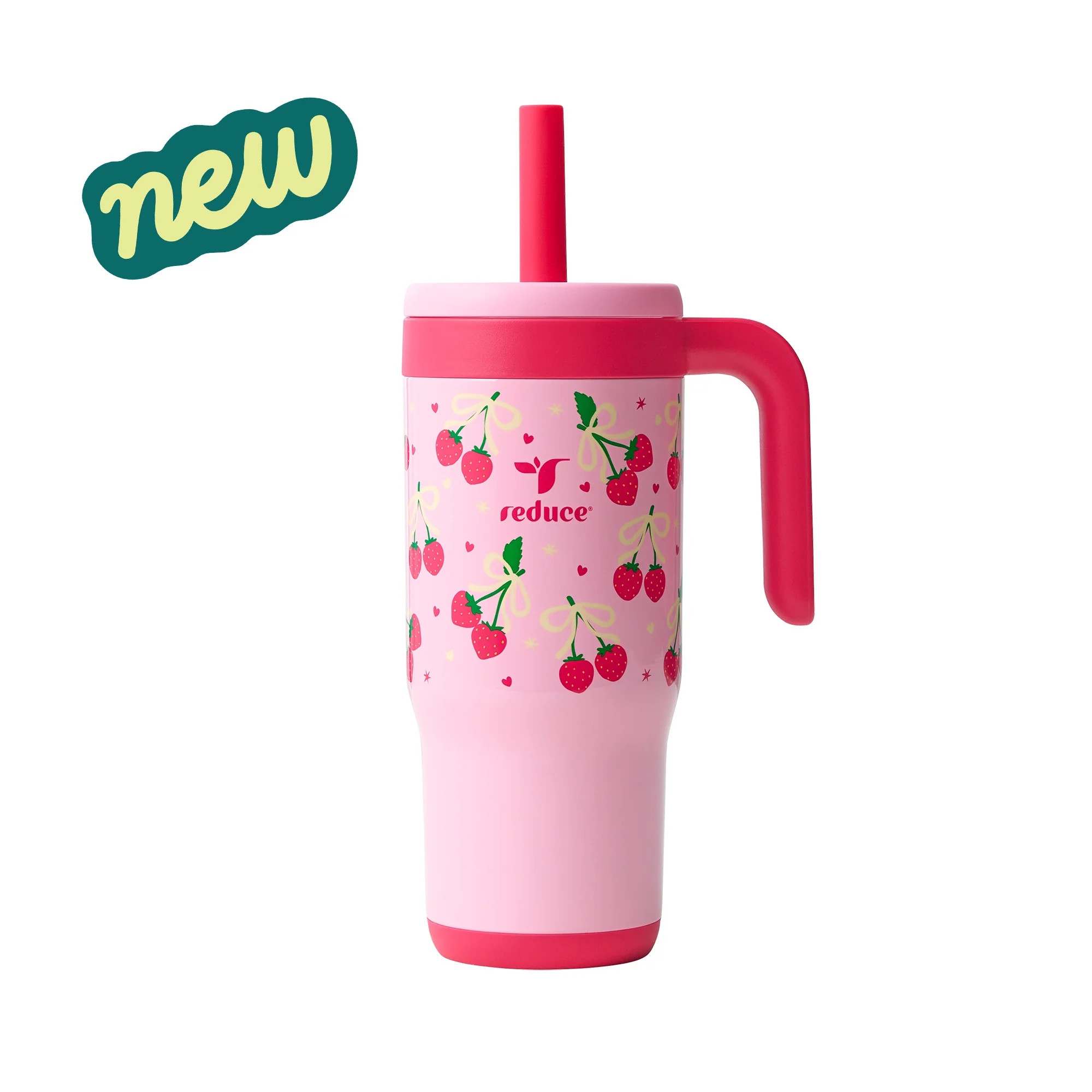 Reduce Chiller Kids 18oz Handled Tumbler with Spill-Proof Straw & Handle. Insulated Stainless Ste... | Walmart (US)