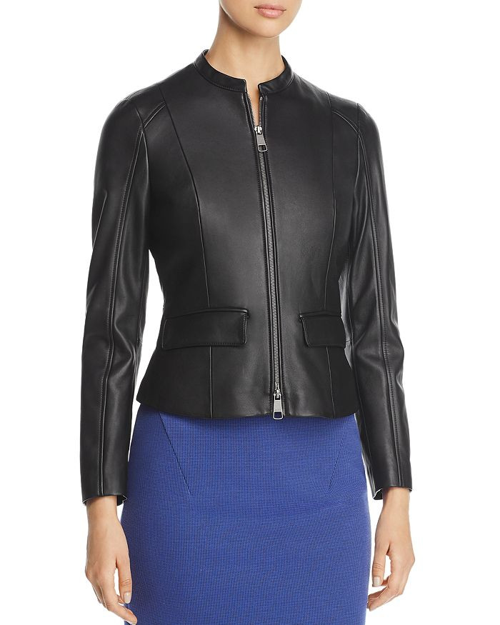 Samuta Zip Leather Jacket - 100% Exclusive | Bloomingdale's (US)