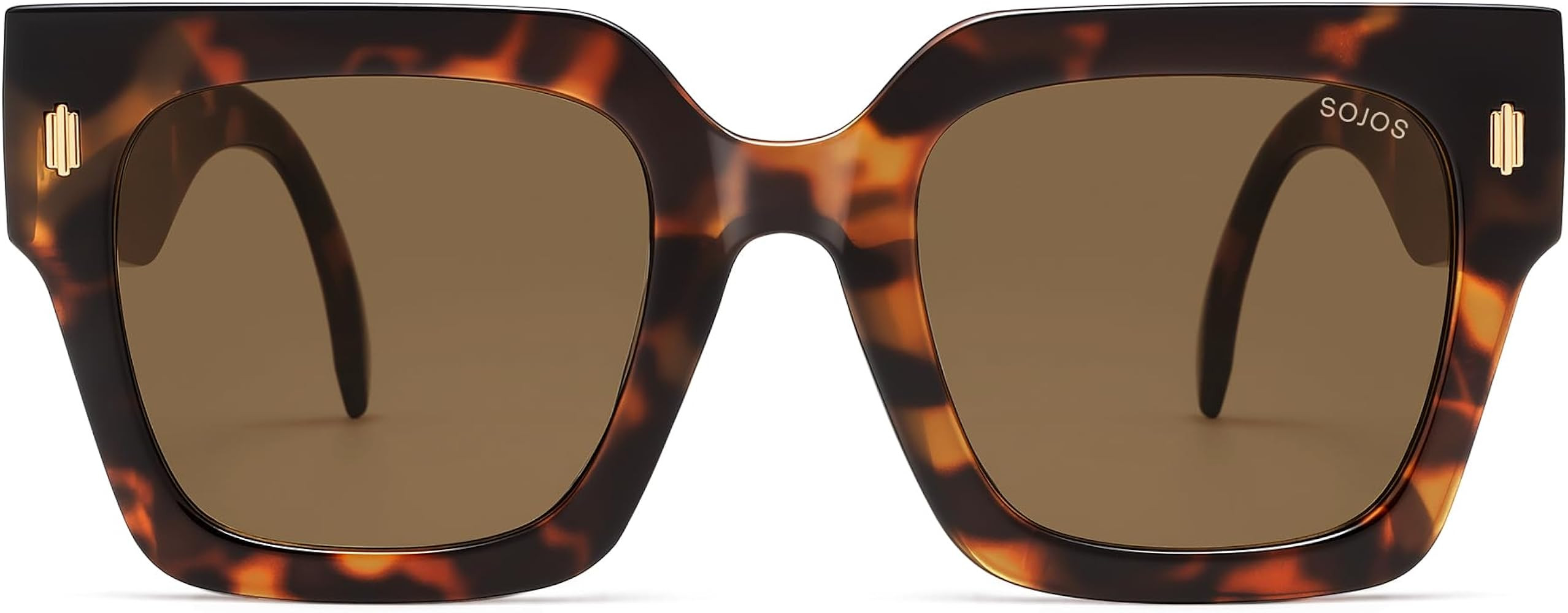 SOJOS Vintage Oversized Square Sunglasses for Women,Retro Womens Luxury Big Large Sun Glasses UV400 SJ2194 | Amazon (US)