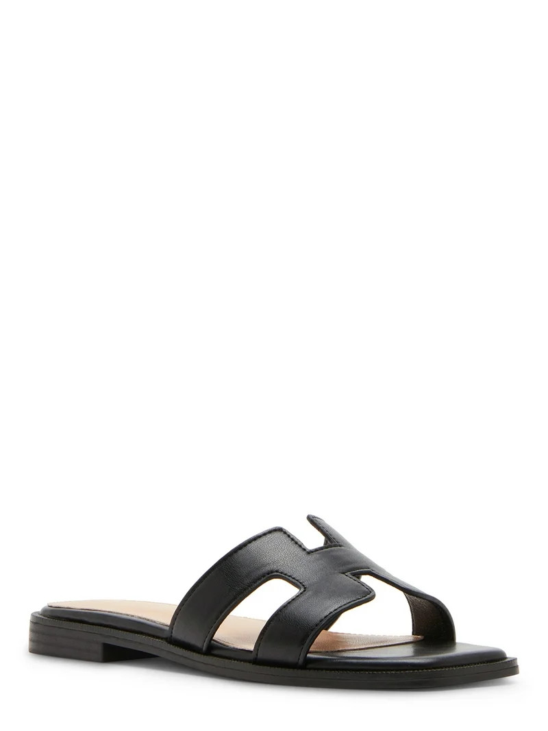 Madden Girl Women's Hailey Flat Slide Sandal | Walmart (US)