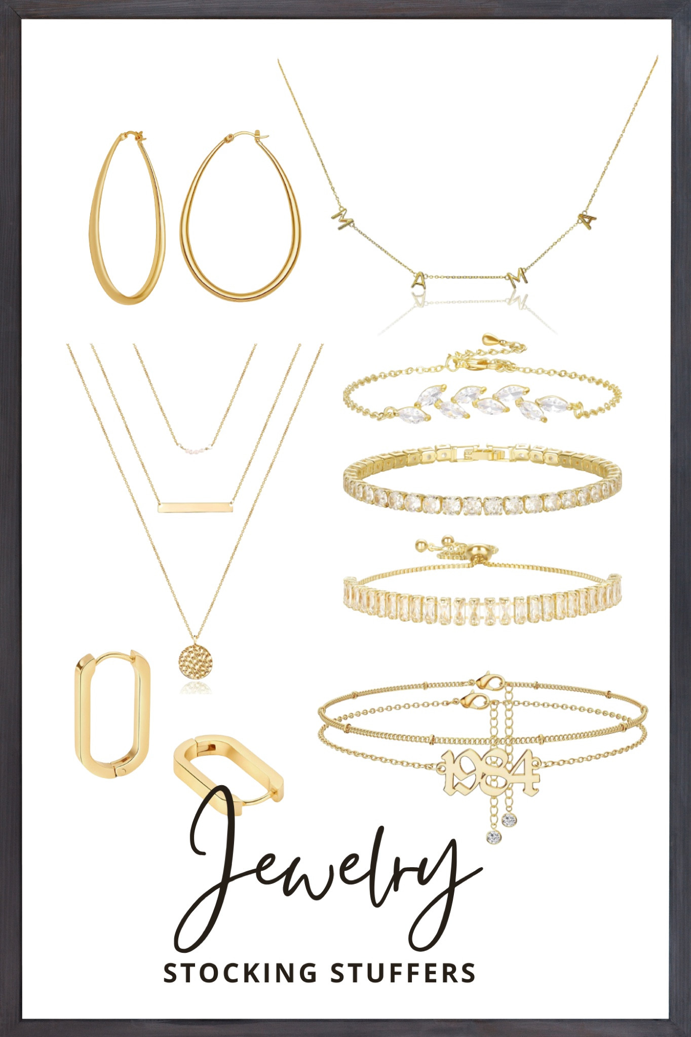 Affordable, simple, and stylish jewelry! Some of my favorites! These would make great stocking stuffers too! 🎅 

#LTKfindsunder50 #LTKGiftGuide #LTKHoliday