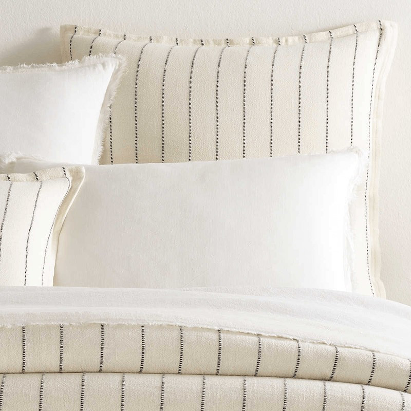 Leigh Linen Iron Sham | Annie Selke