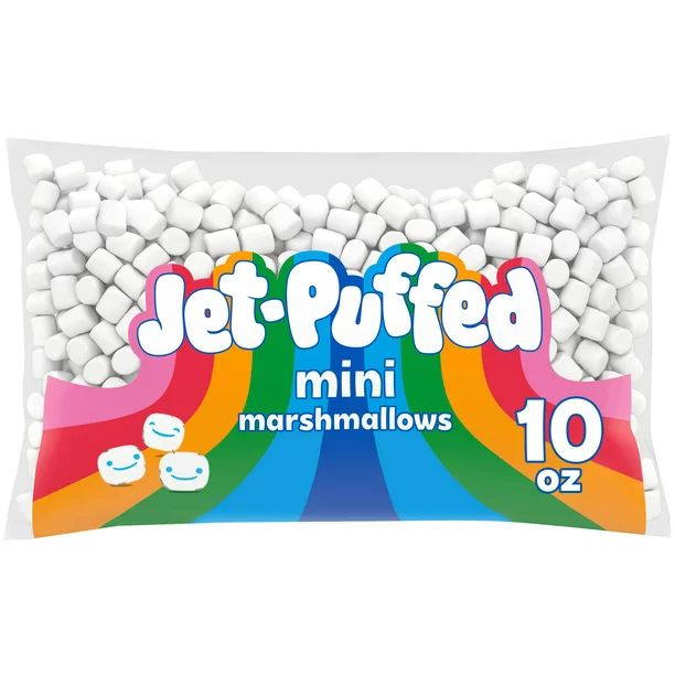 Jet-Puffed Mini Marshmallows, 10 oz Bag - Walmart.com | Walmart (US)