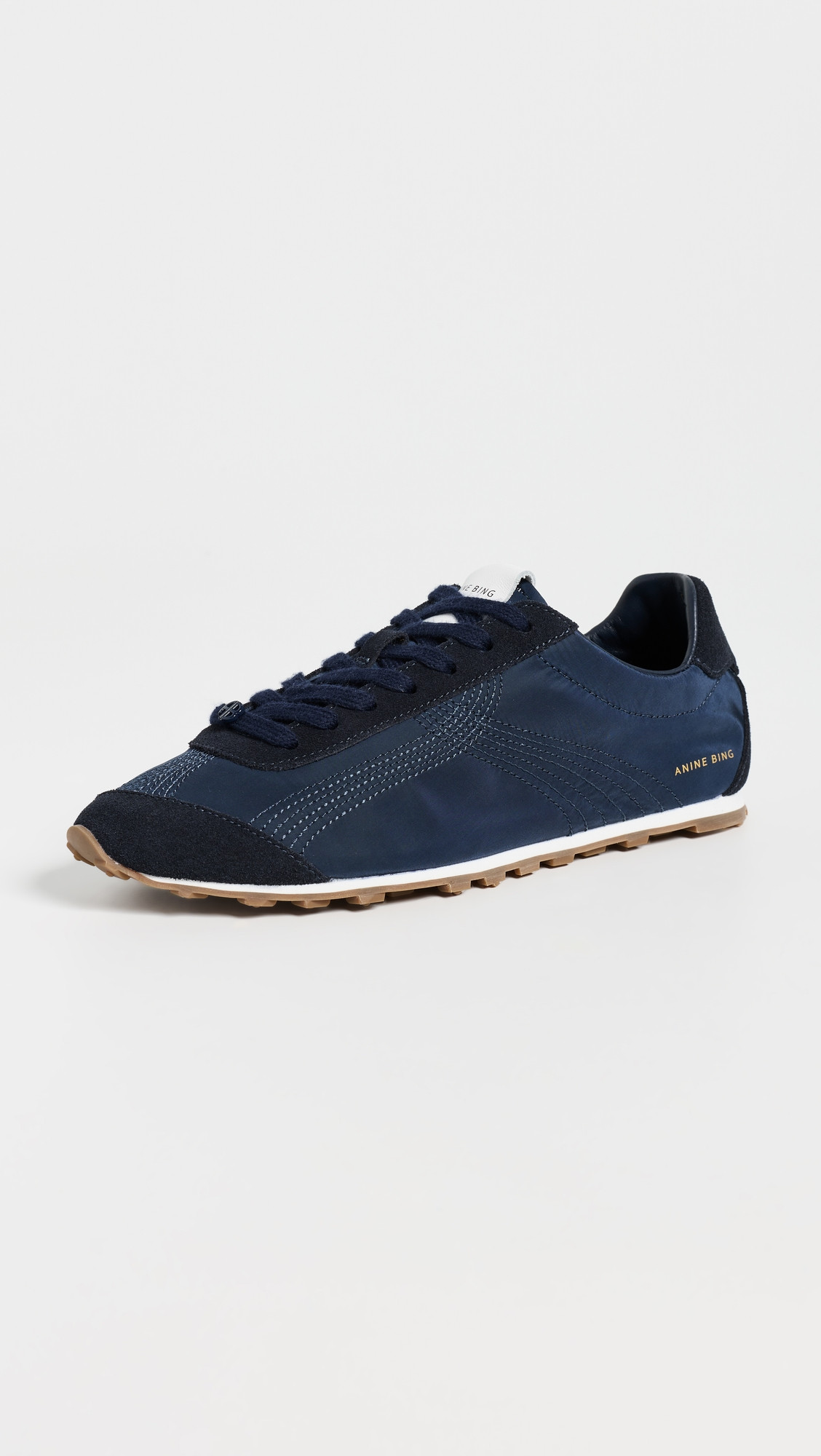 ANINE BING Juna Sneakers Navy 38 | Shopbop