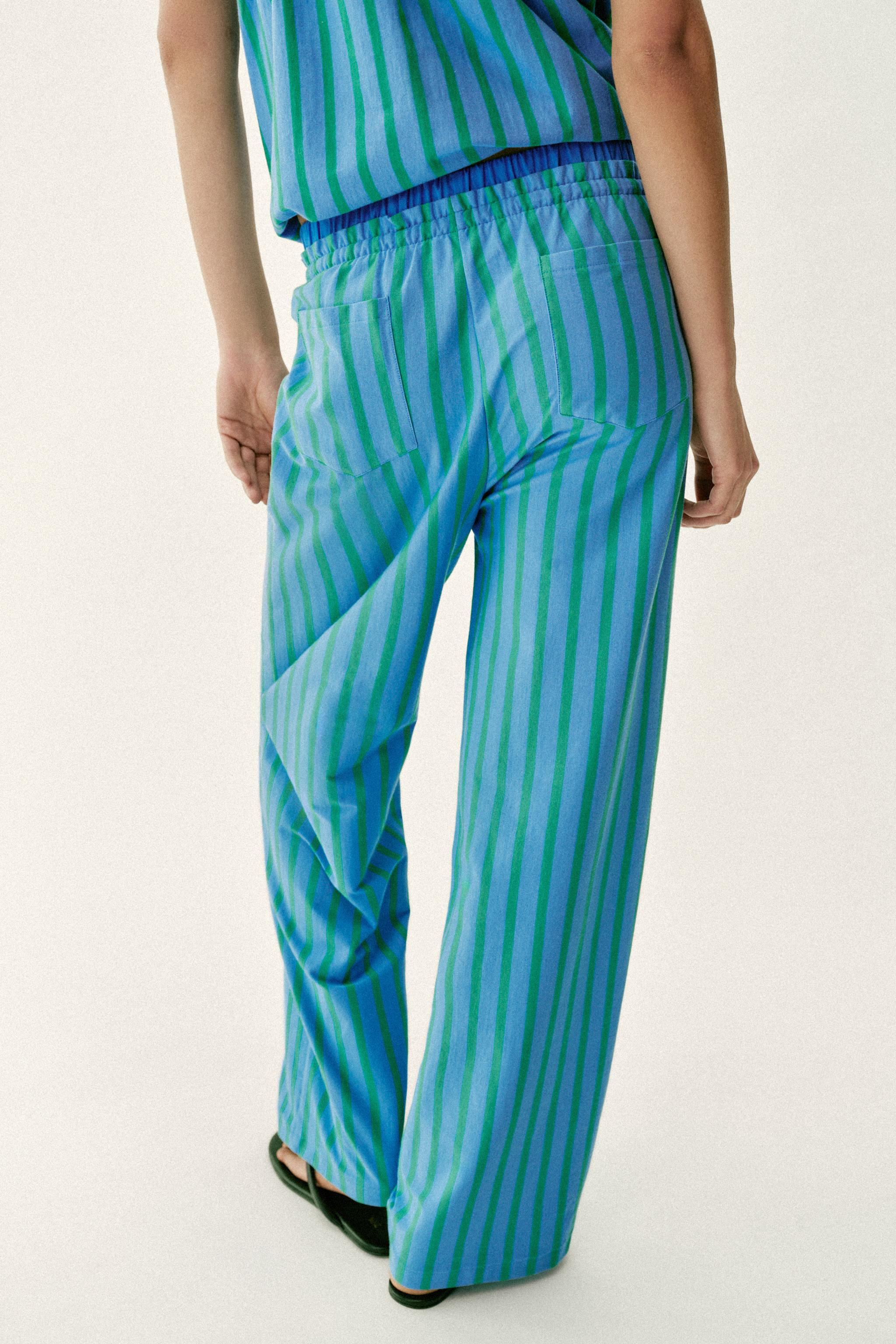 STRIPED PALAZZO PANTS | Zara US