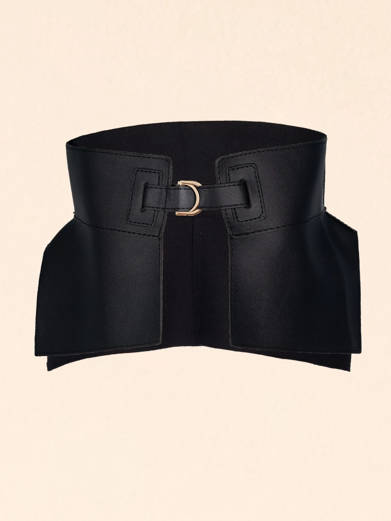 Metal Buckle Wide Belt | SHEIN