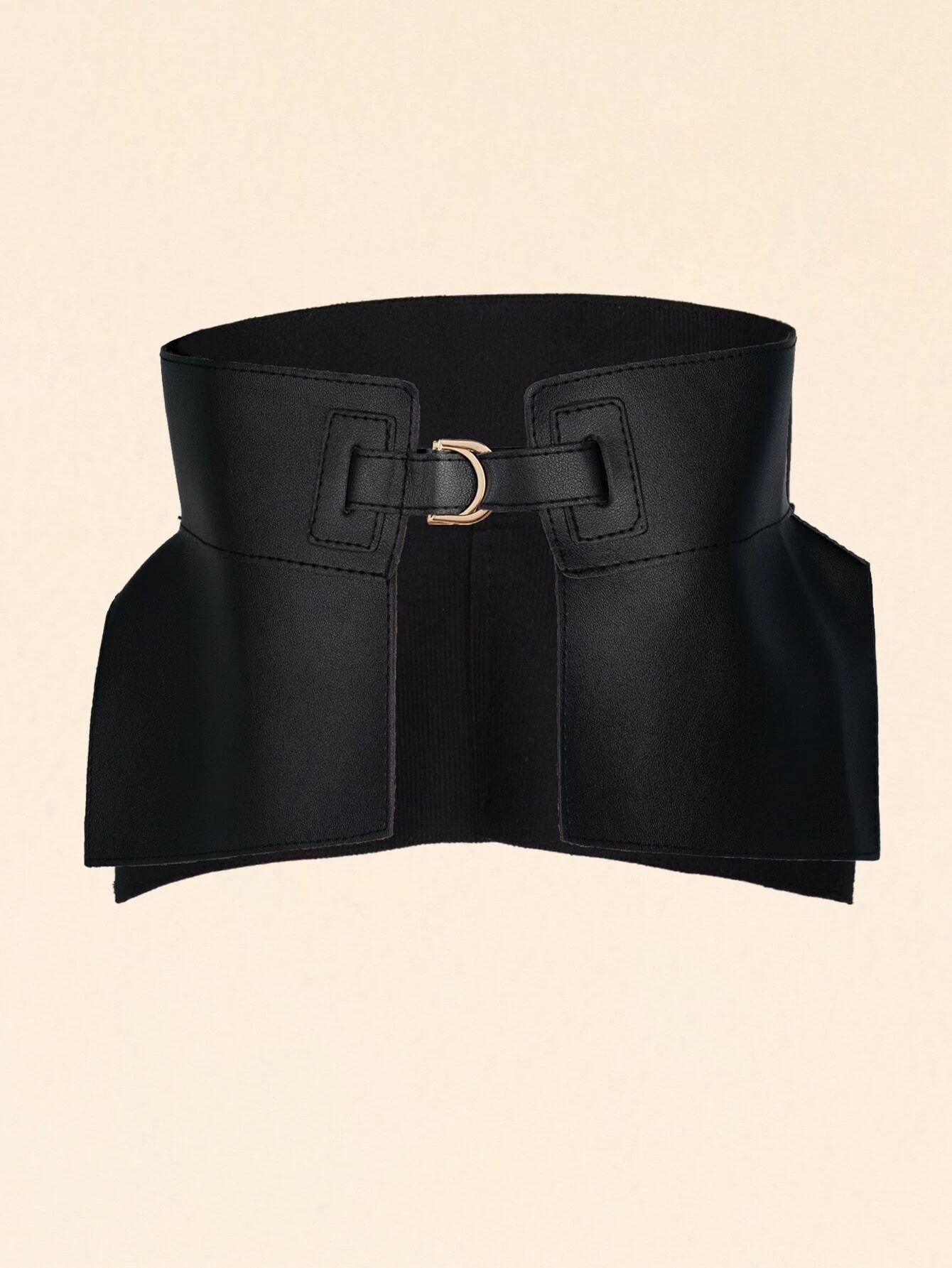 Metal Buckle Wide Belt | SHEIN