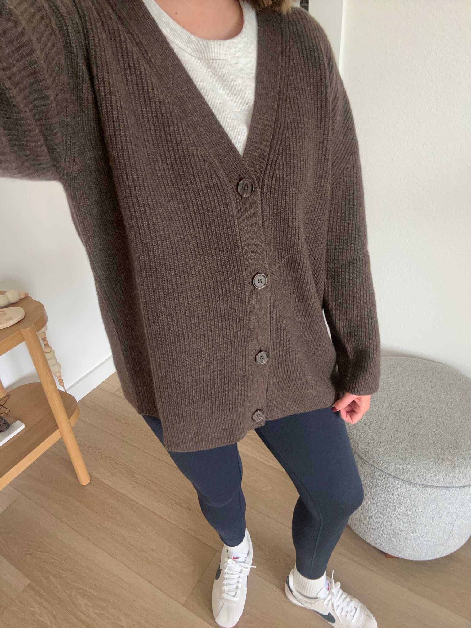 Fav cardigan ever! It’s so soft and a great price point for cashmere. I’m wearing a Medium. I have a discount code for it on Quince:  INFG-BETHANYM10 . Nike Cortez run small! So I did a half size up  

#LTKStyleTip #LTKFindsUnder100 #LTKFindsUnder50
