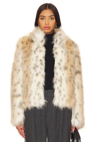 Unreal Fur Wild Dream Jacket in Snow Leopard from Revolve.com | Revolve Clothing (Global)