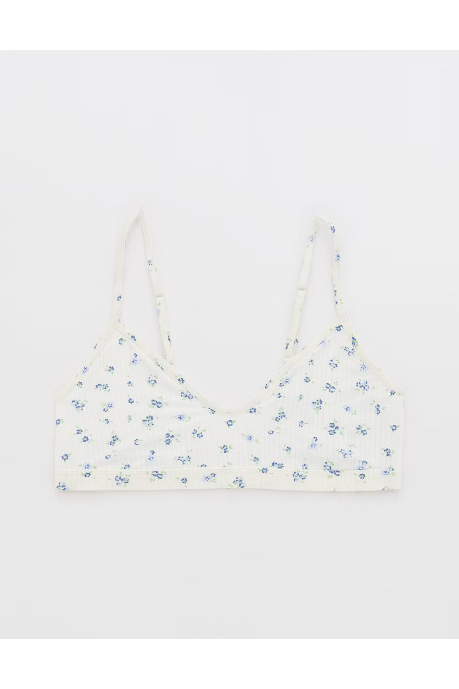 Superchill Modal Rib Bralette Women's Soft Muslin S | American Eagle Outfitters (US & CA)