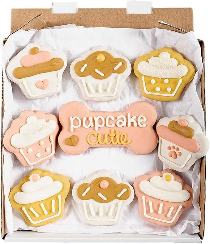 Wüfers Handmade Hand-Decorated Dog Treats Cookies Box | Themed Dog Cookies with Locally Sourced ... | Amazon (US)