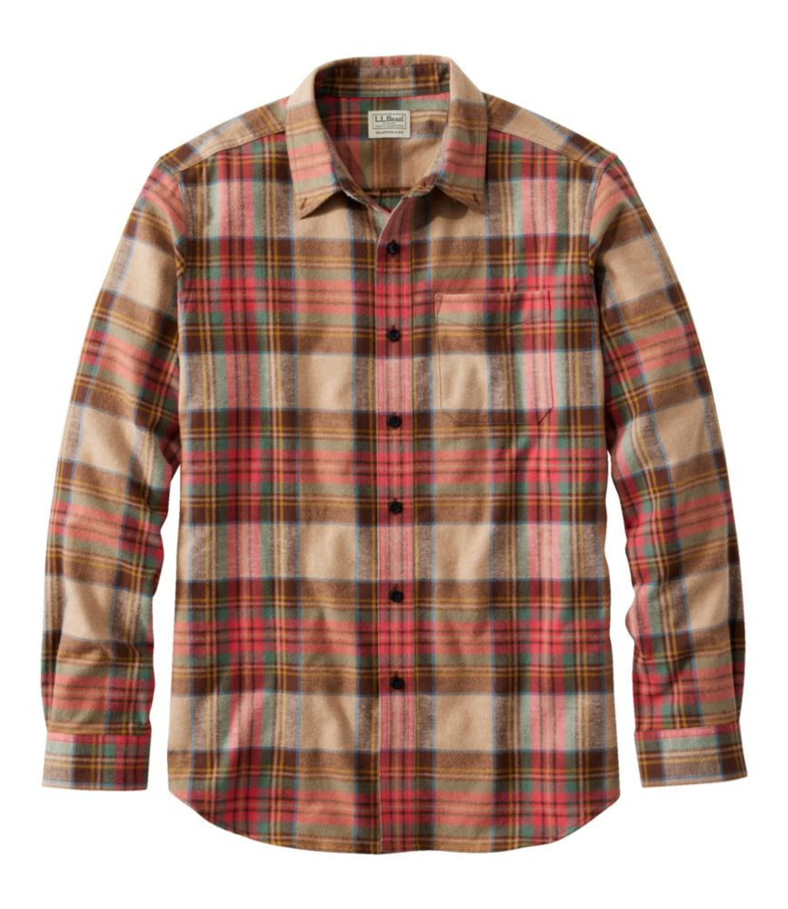 Men's Scotch Plaid Flannel Shirt, Traditional Fit | Flannel Shirts at L.L.Bean | L.L. Bean