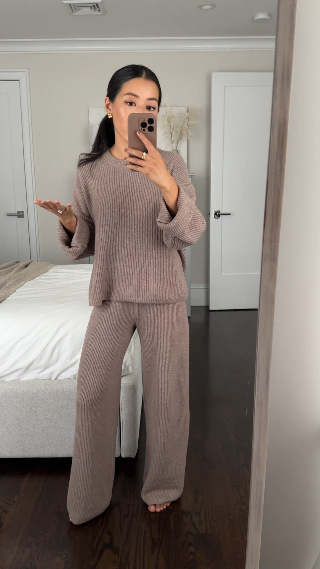 Fyi these pieces run big with a looser fit. Cozy fall Sweater pants set on sale 

Also linking to the kids version which may fit better on smaller framed petites ! I can sometimes do kids size 12 

• Gap Cashsoft Shaker-stitch crewneck sweater & sweater pants xs petite - comes in several color sets! Very Soft medium weight rib knit,

Both run big, I wear the sweater pants with the waist band folded over  

If you order petite, just make sure to check the inner label when you receive your order bc once they sent me regular length instead. The petite length is pretty good and doesn’t drag on the ground when I wear the waistband folded up!

Fall loungewear, casual outfits, WFH

@Gap #ad #howyouweargap

#LTKFallSale 

#LTKSeasonal #LTKFindsUnder100