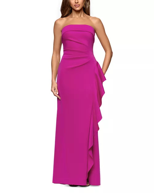 Scuba Strapless Gown - Exclusive | Bloomingdale's (US)