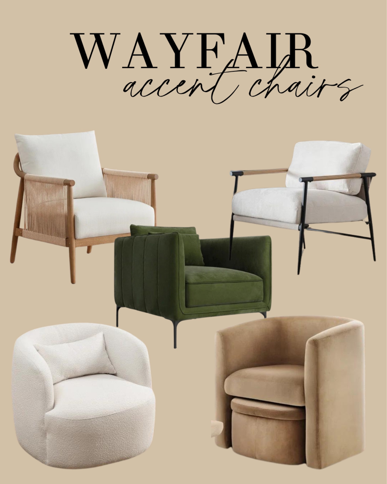 Wayfair Way Day Deals. Accent Chairs on Sale!! 

#LTKHome #LTKSaleAlert