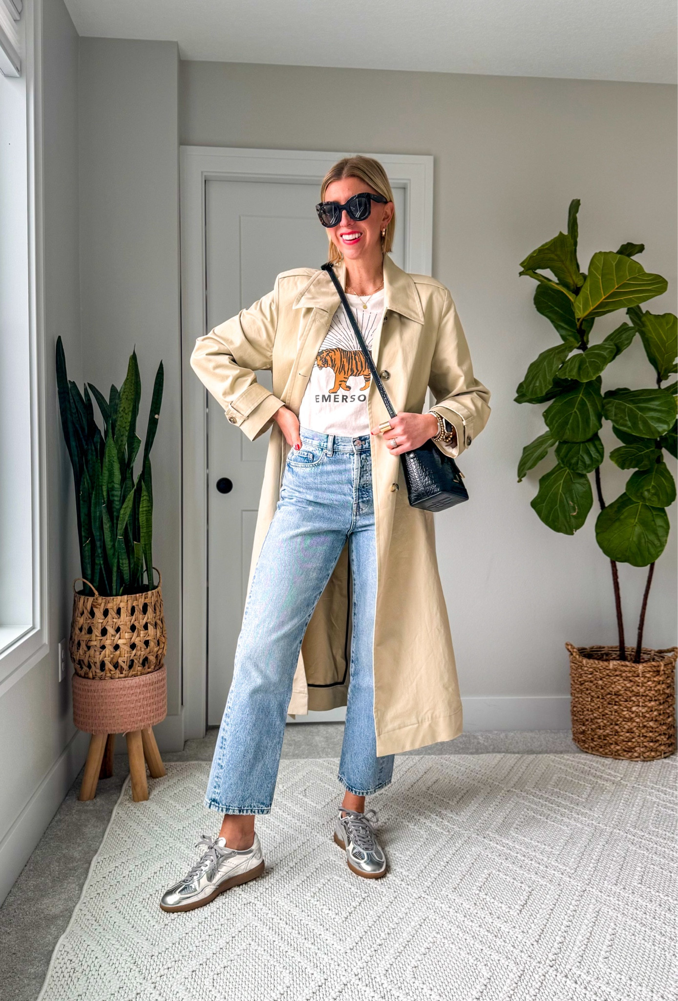 Silver sneakers are a big trend for spring/summer 👏🏻
I love how they add a touch of lux & edge to any outfit! I’ve rounded up a few different pairs in case you’re looking to add a pair to your wardrobe 

#LTKstyletip #LTKshoecrush #LTKover40