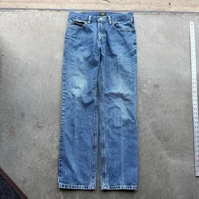 Vintage Lee Relaxed straight fit blue denim jeans size 30 x 30 | eBay US