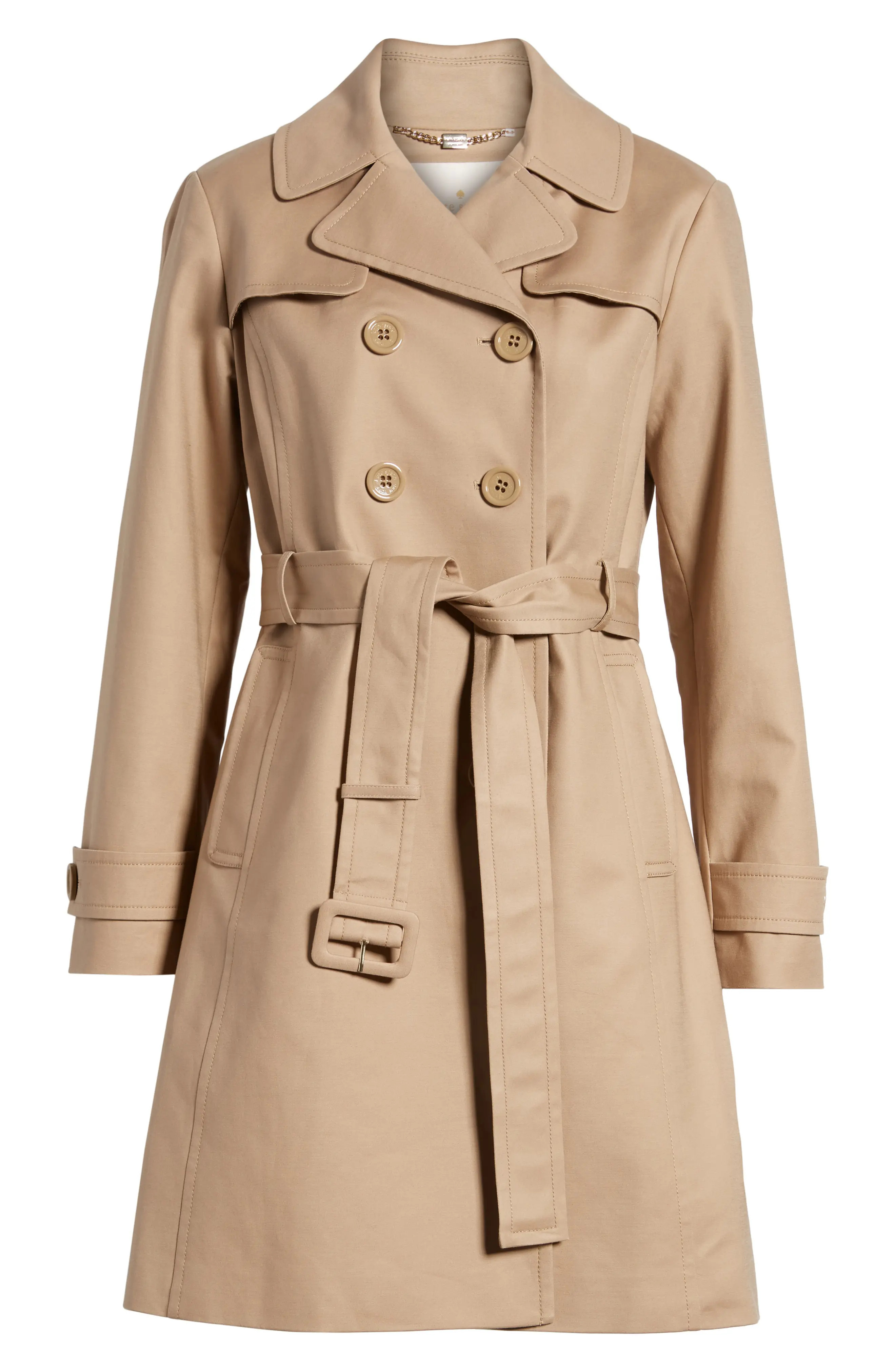 signature back bow trench coat | Nordstrom