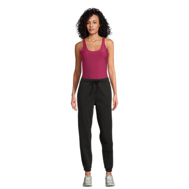 Avia Women's Fleece Jogger Pants, Sizes XS-XXXL | Walmart (US)