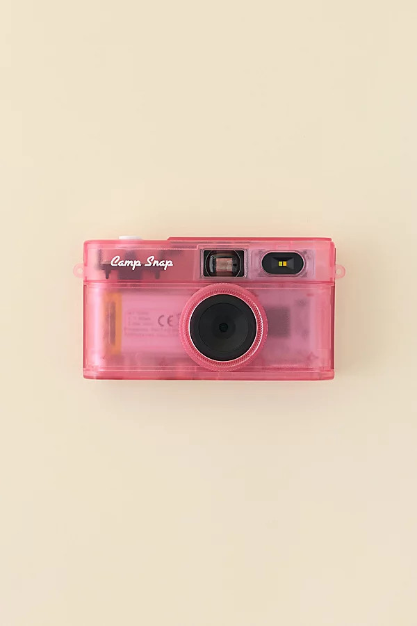 Camp Snap 2 Transparent Screen-Free Digital Camera in Strawberry Splash at Urban Outfitters | Urban Outfitters (US and RoW)
