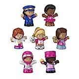 Barbie You Can Be Anything Figure Pack by Fisher-Price Little People, gift set of 7 figures for t... | Amazon (US)