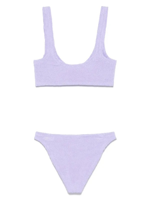 Hunza G Julia Bikini | Purple | FARFETCH | Farfetch Global