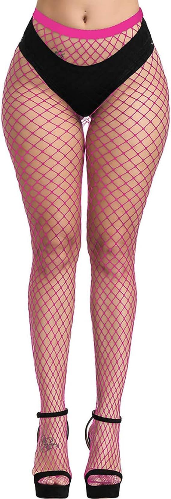 Kikoroco Women's Fishnet Stockings Sexy Tights High Waisted Pantyhose | Amazon (US)