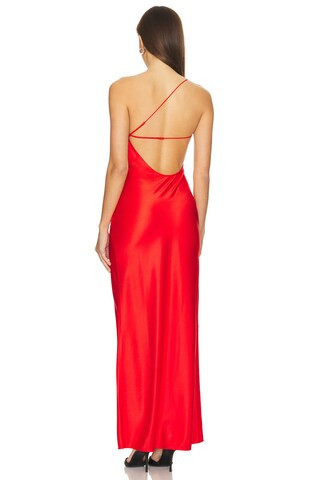 Caria Maxi Dress in Cherry Red | Revolve Clothing (Global)