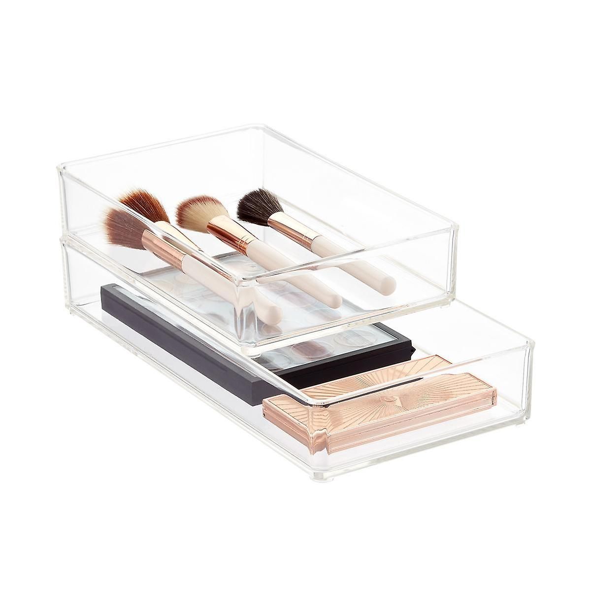 Acrylic Stacking Drawer Organizer Clear | The Container Store