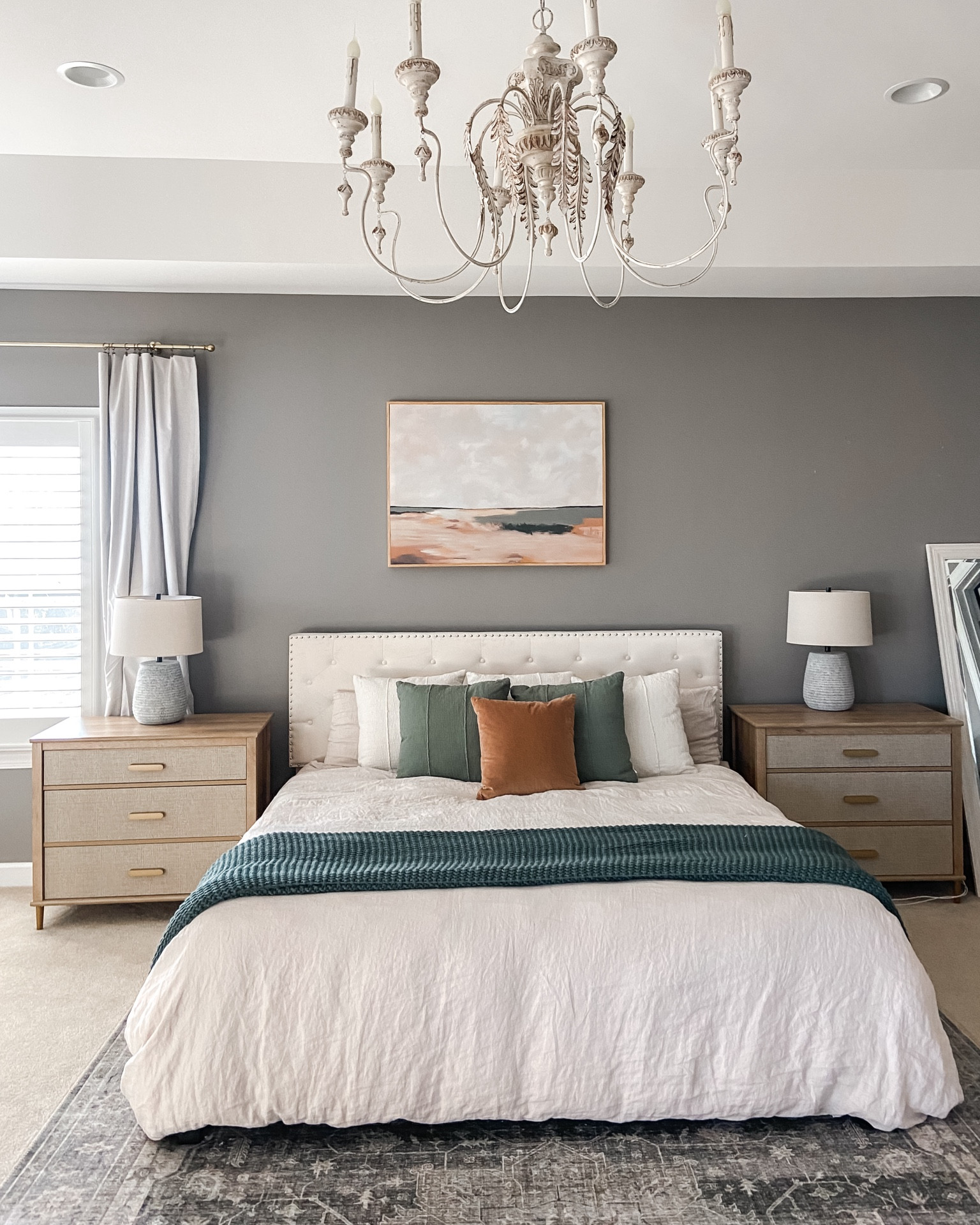 Boho Coastal Primary Bedroom Decor & Furniture
Wall Art & throw pillows from World Market, but I linked similar options here.

#LTKhome