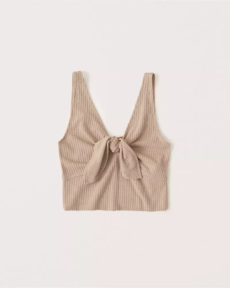 Knot-Front Tank | Abercrombie & Fitch US & UK