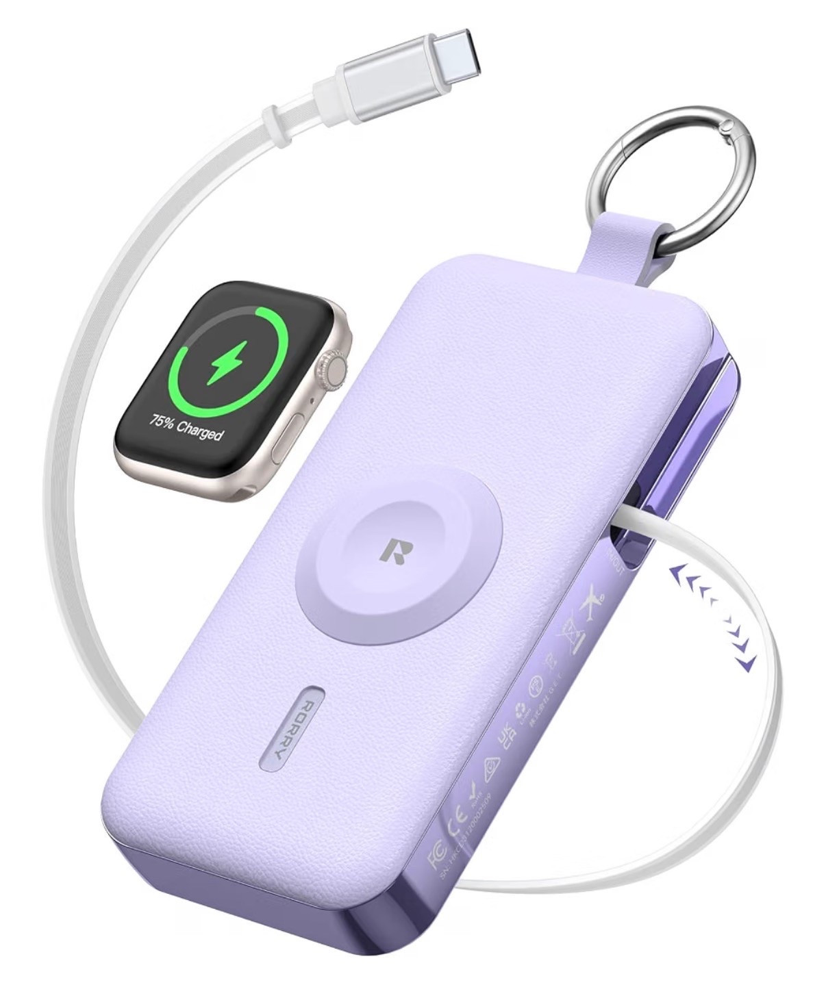 RORRY CharmGo Portable Charger 3 in 1 iPhone Power Bank for Apple 12000mAh
Built-in Retractable Cable Fast Charging Travel Keychain Battery Pack for Apple Watch /iPhone Air/17/16/15/14/13/12

Travel must have
Disney travel
Must have

#LTKMens #LTKTravel #LTKmorningroutine