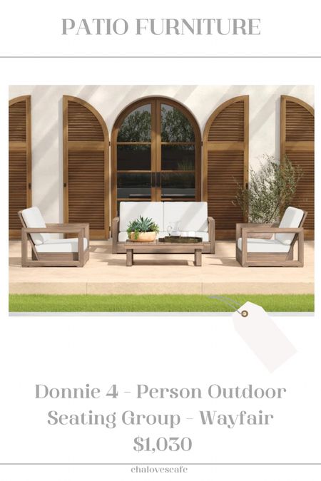 Beautiful outdoor patio furniture on sale! 

#LTKSeasonal #LTKSaleAlert #LTKHome